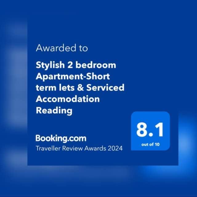 Stylish 2 Bedroom Apartment-Short Term Lets & Serviced Accomodation Reading Zewnętrze zdjęcie
